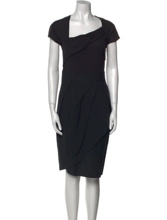 SportMax Asymmetrical Knee-Length Dress