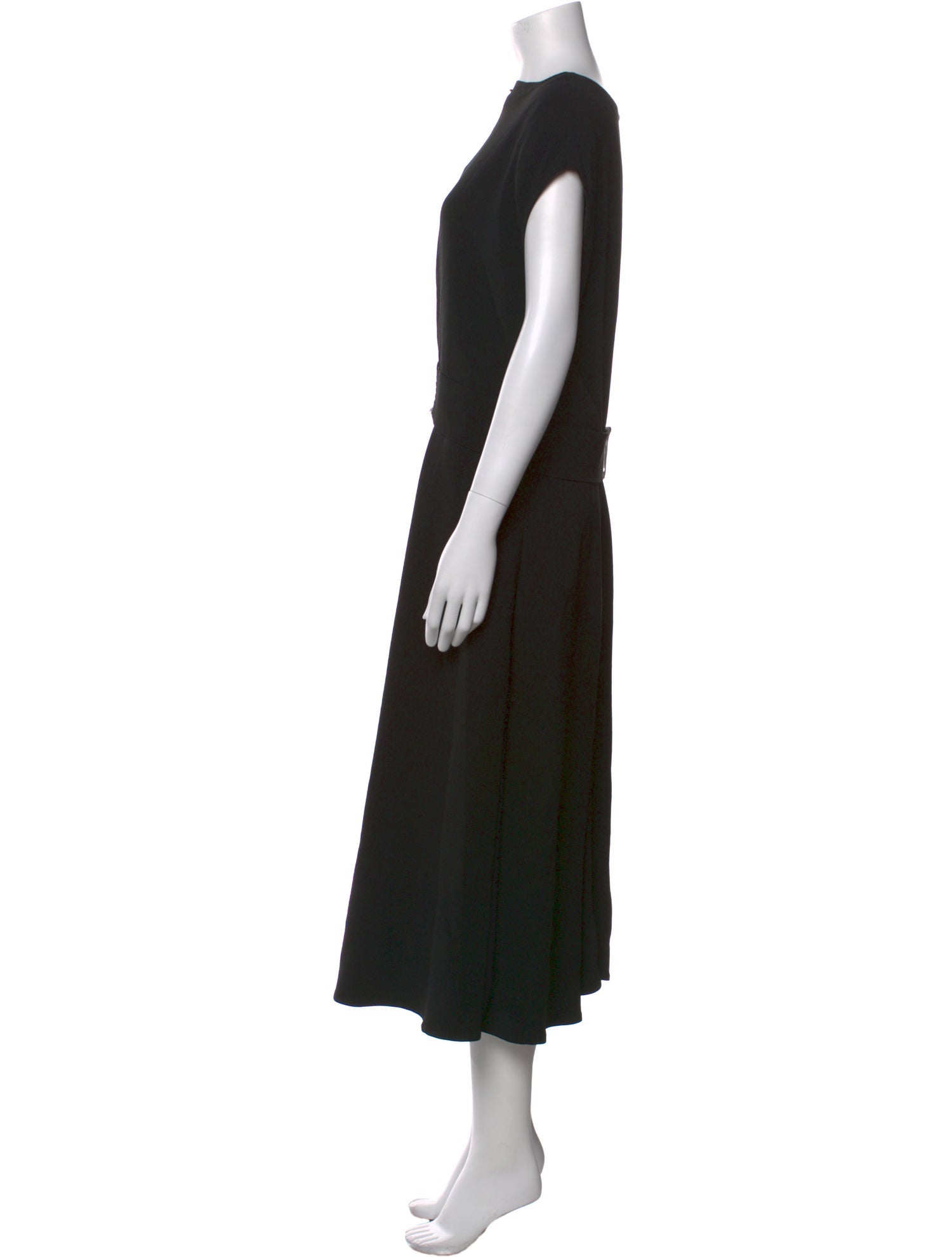 SportMax Bateau Neckline Long Dress