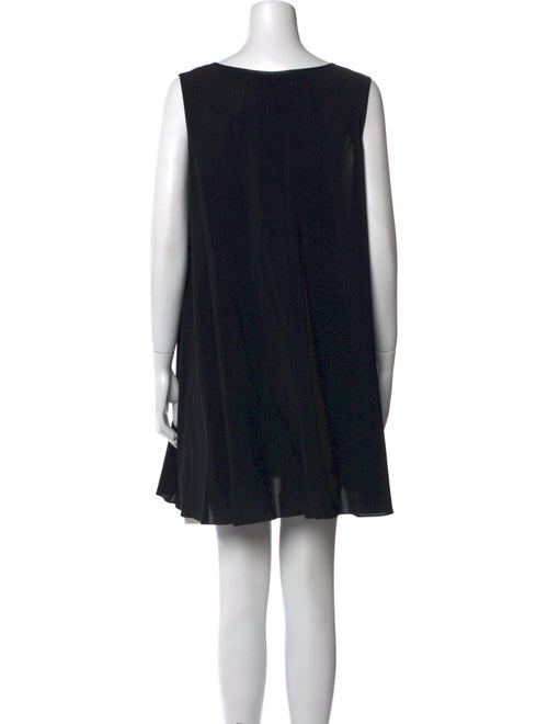 SportMax V-Neck Mini Dress