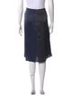 SportMax Silk Knee-Length Skirt