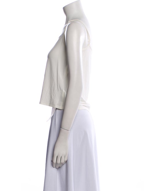 SportMax Square Neckline Sleeveless Crop Top