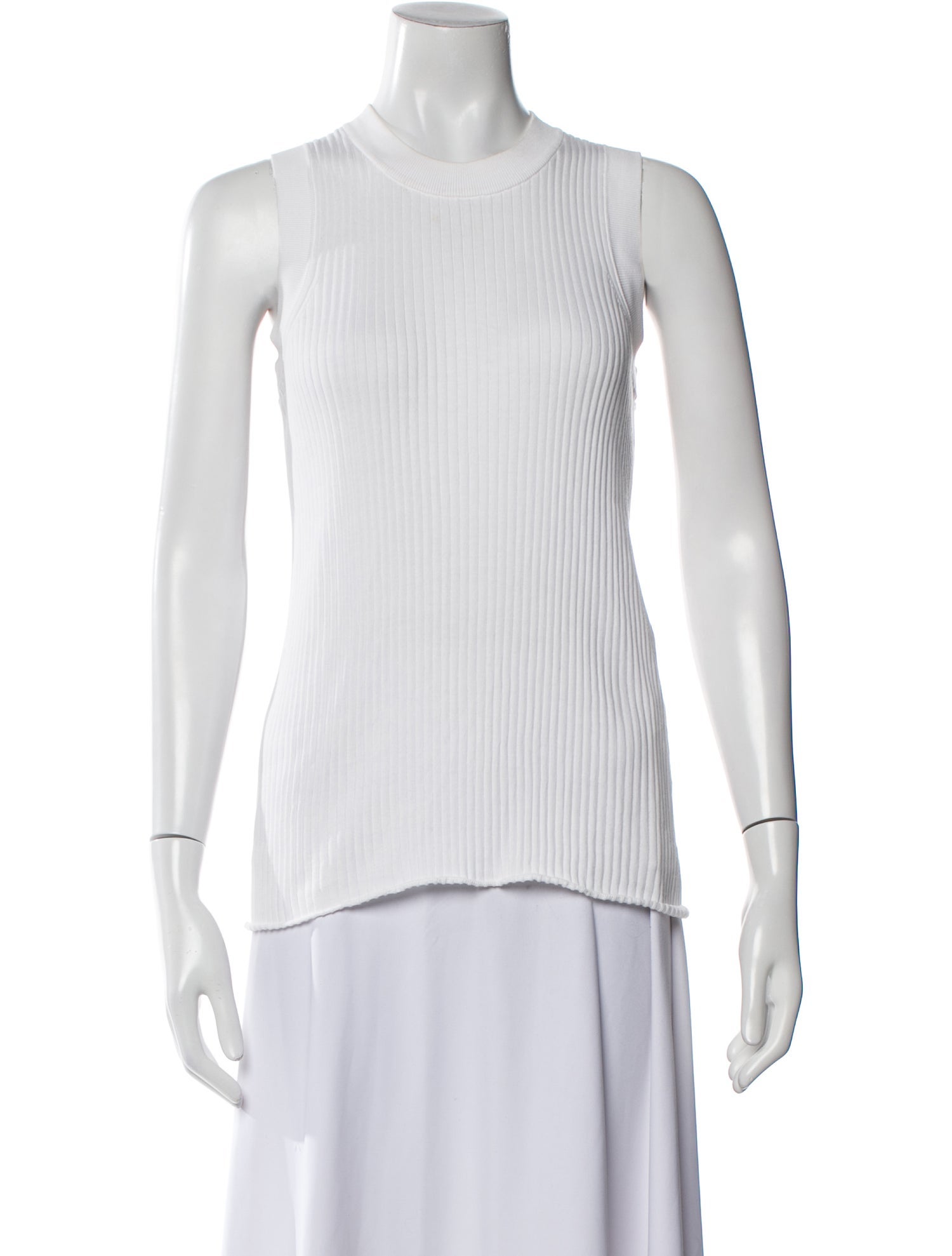 SportMax Crew Neck Sleeveless Top
