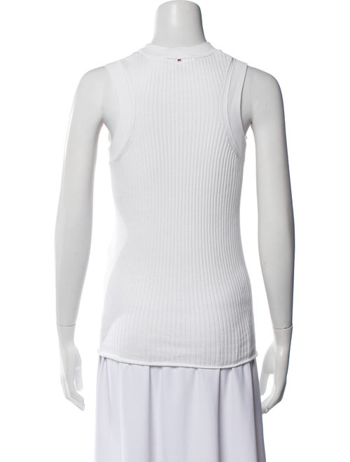 SportMax Crew Neck Sleeveless Top
