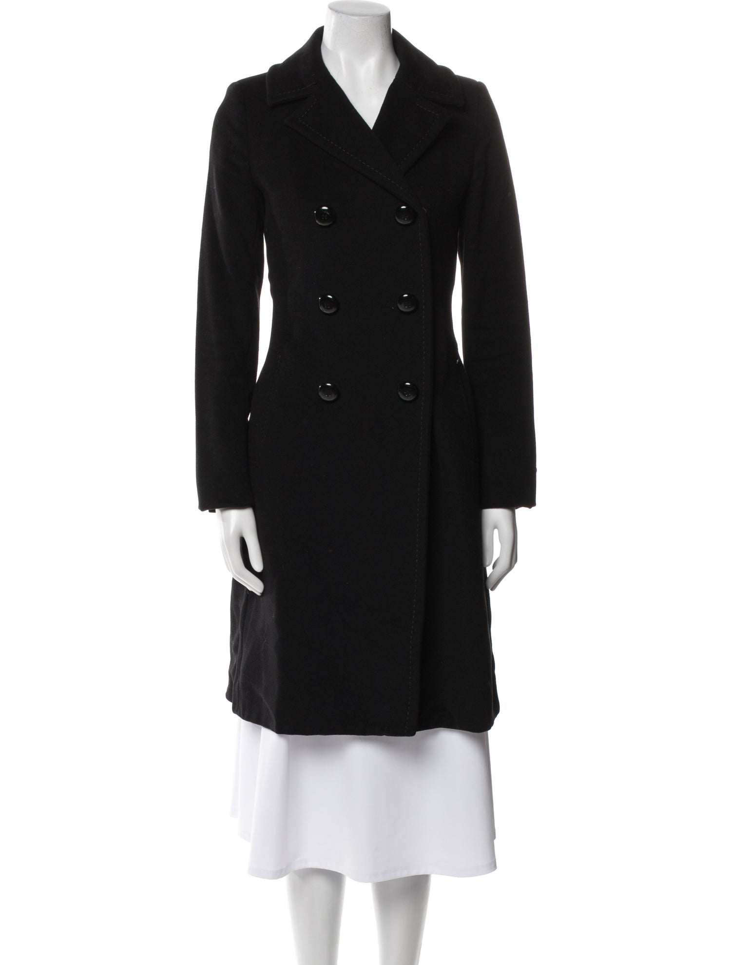SportMax Wool Peacoat
