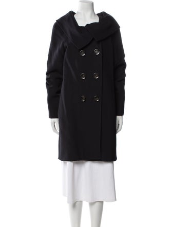 SportMax Virgin Wool Peacoat