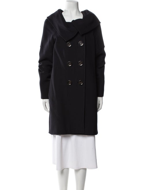 SportMax Virgin Wool Peacoat
