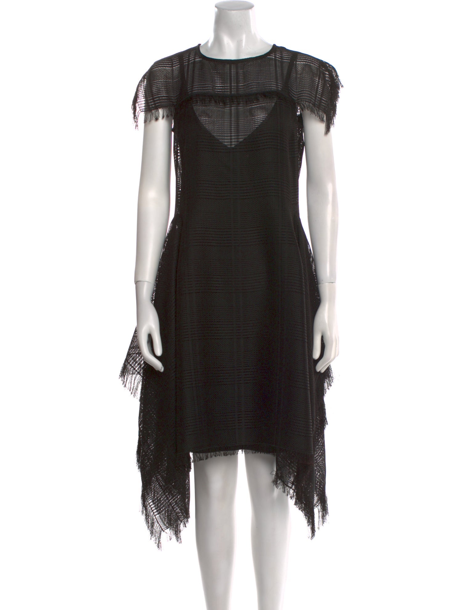 SportMax Crew Neck Midi Length Dress