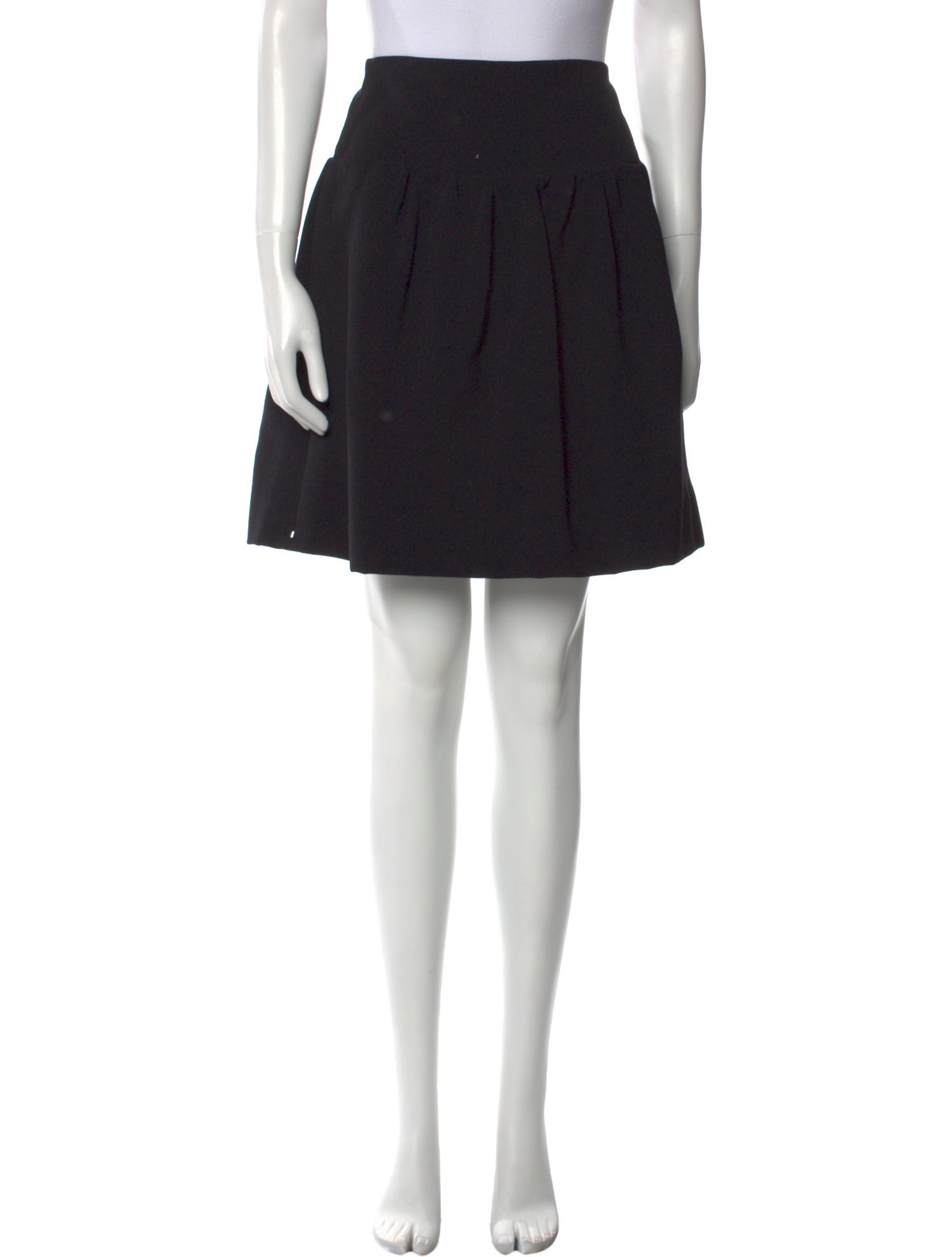 SportMax Pleated Accents Knee-Length Skirt