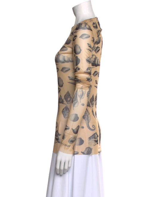 SportMax Printed Crew Neck Sweatshirt