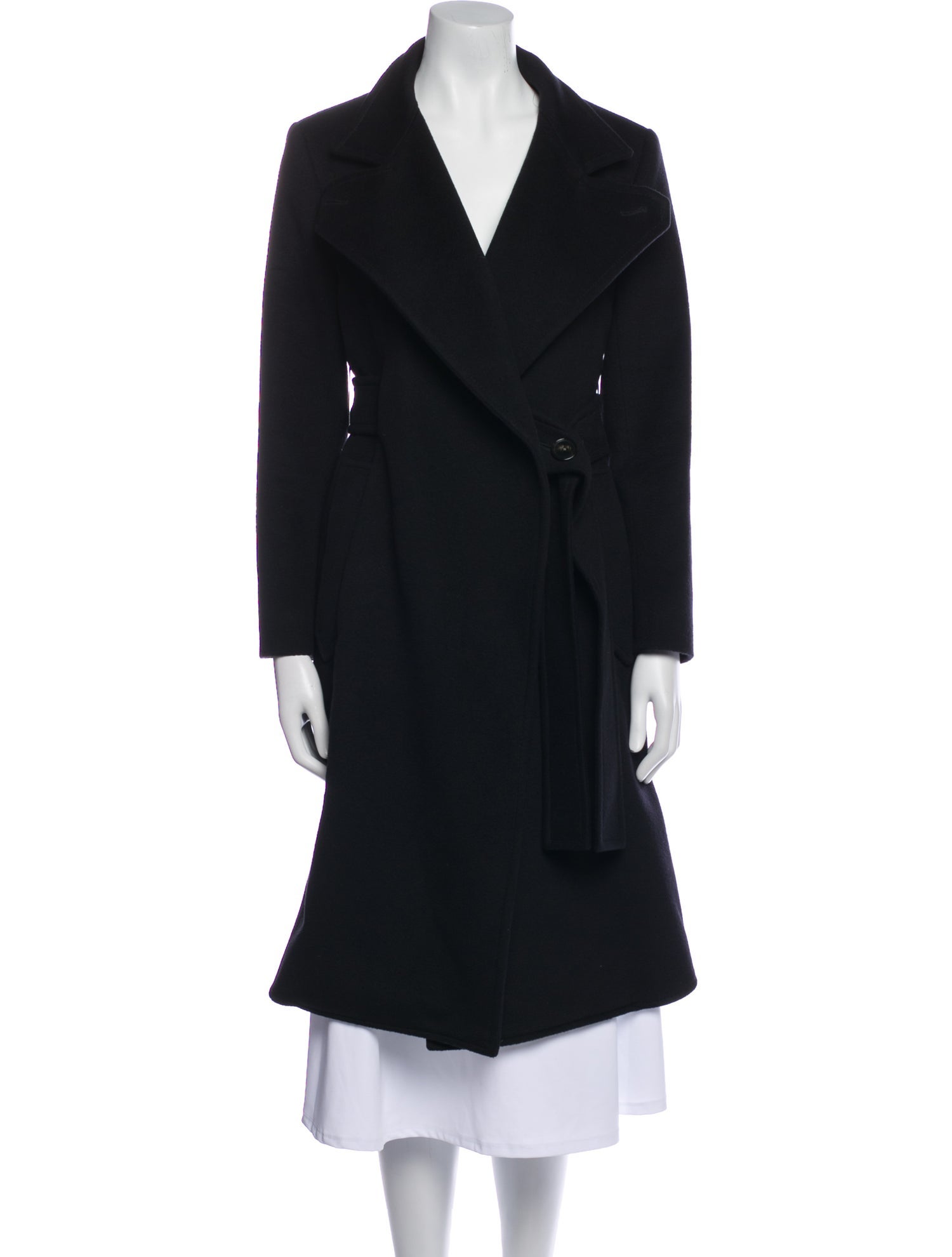 SportMax Virgin Wool Peacoat