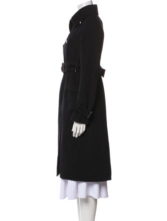 SportMax Angora Trench Coat