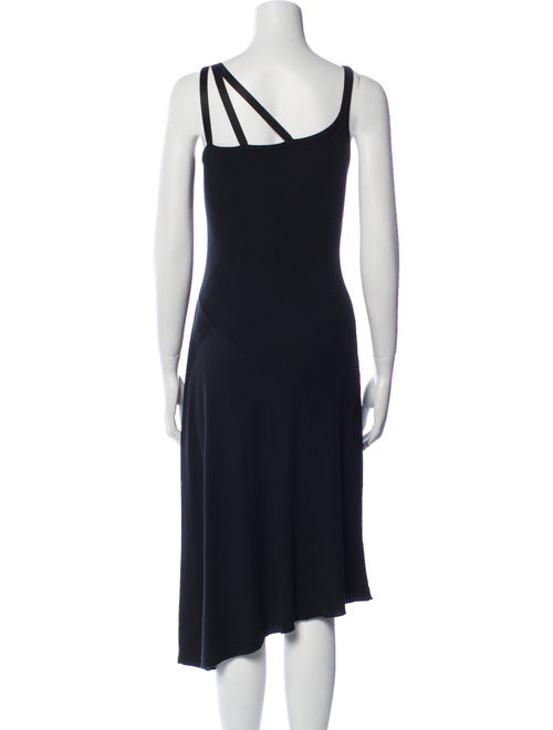 SportMax Scoop Neck Midi Length Dress