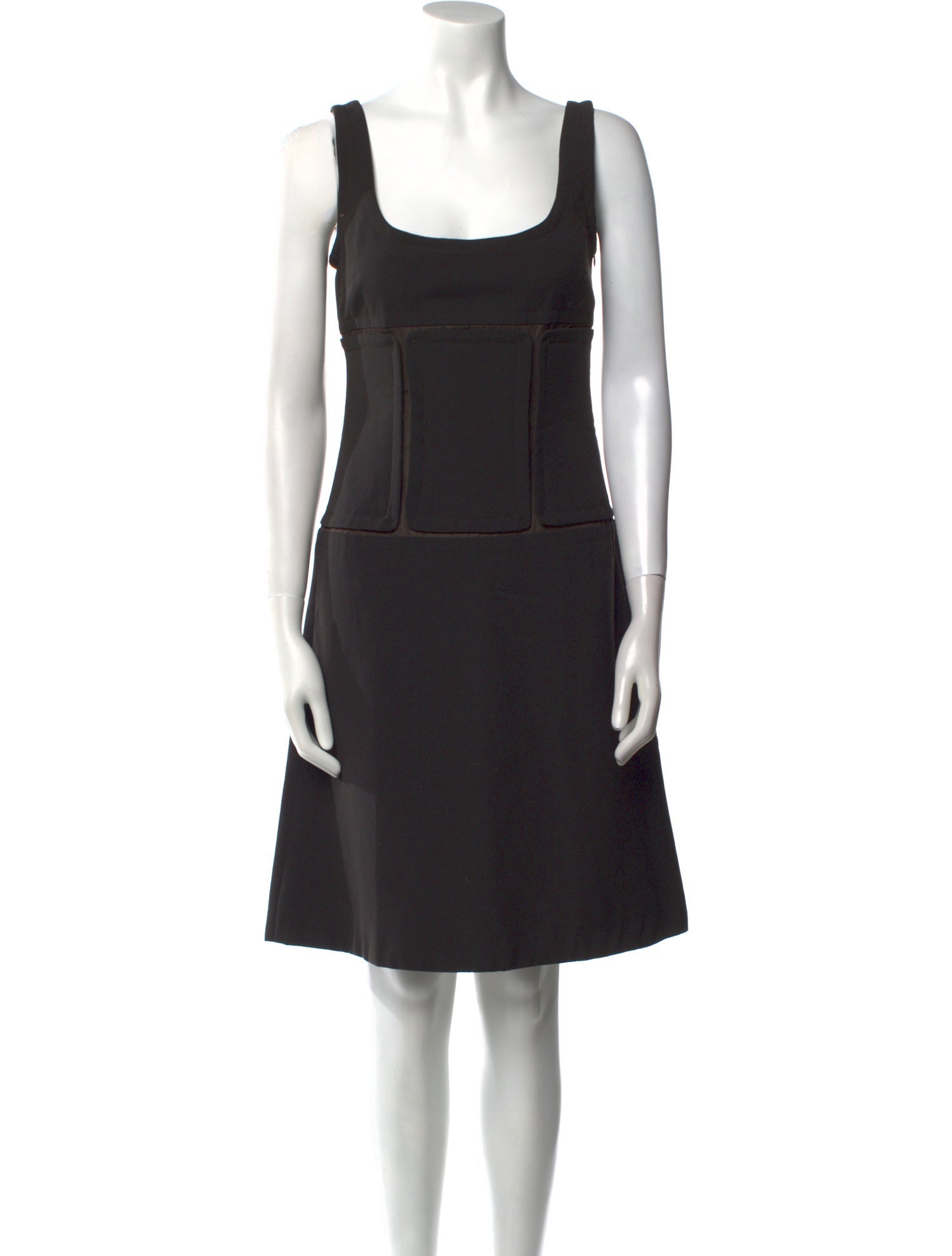 SportMax Virgin Wool Knee-Length Dress