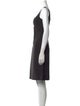 SportMax Virgin Wool Knee-Length Dress