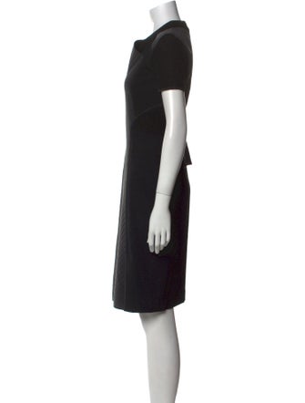 SportMax V-Neck Knee-Length Dress