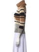 SportMax Striped Turtleneck Sweater