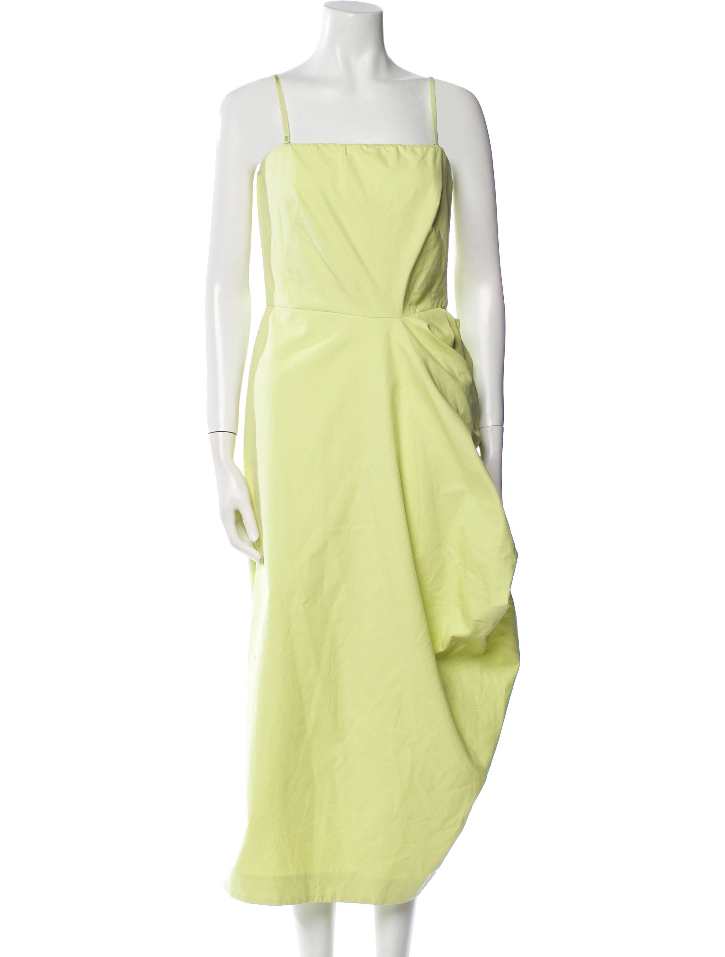 SportMax Square Neckline Long Dress
