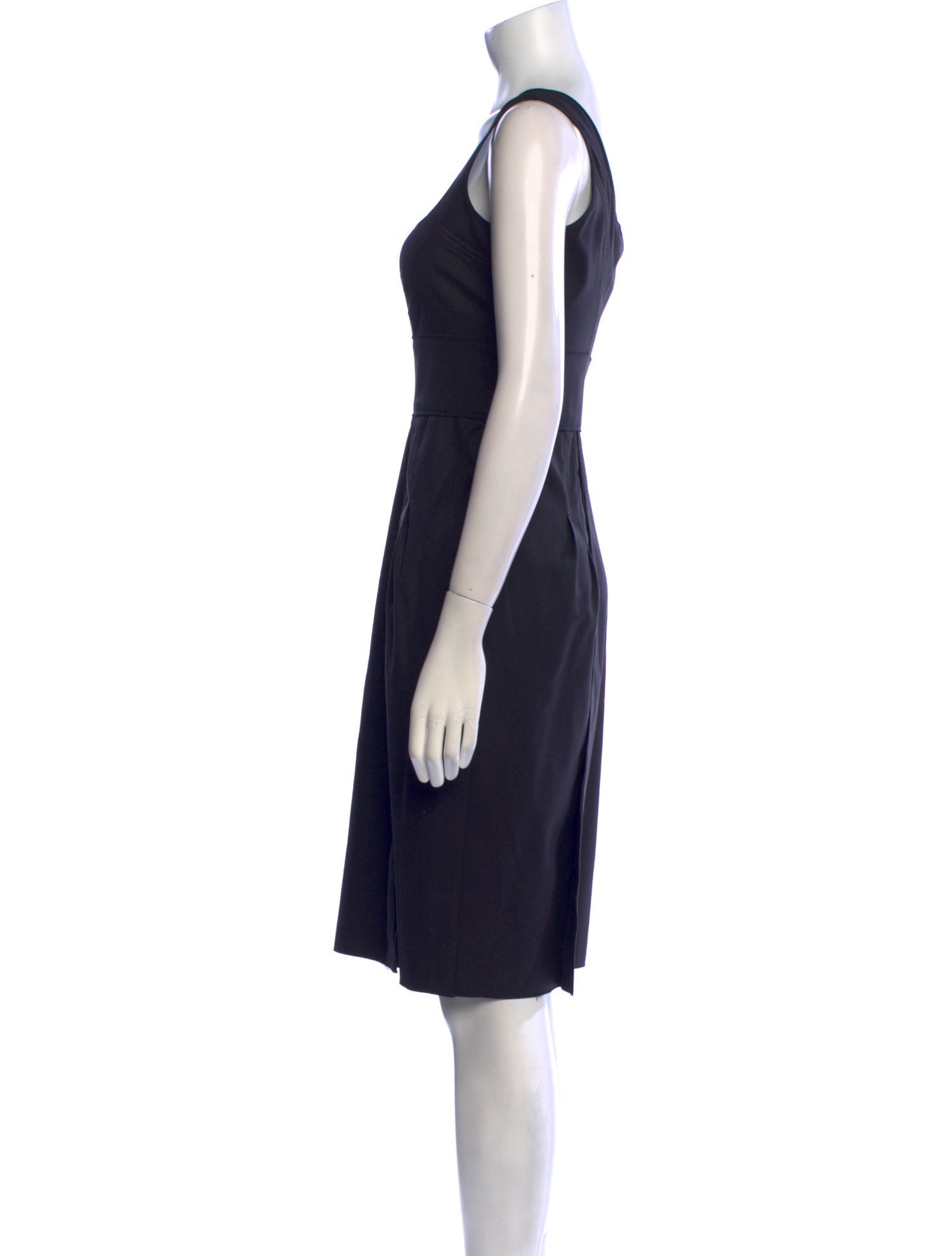 SportMax Virgin Wool Knee-Length Dress