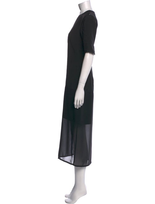 SportMax Crew Neck Long Dress