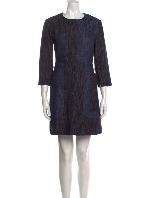 SportMax Crew Neck Mini Dress