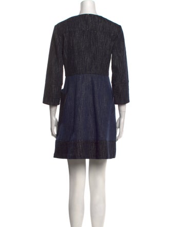 SportMax Crew Neck Mini Dress