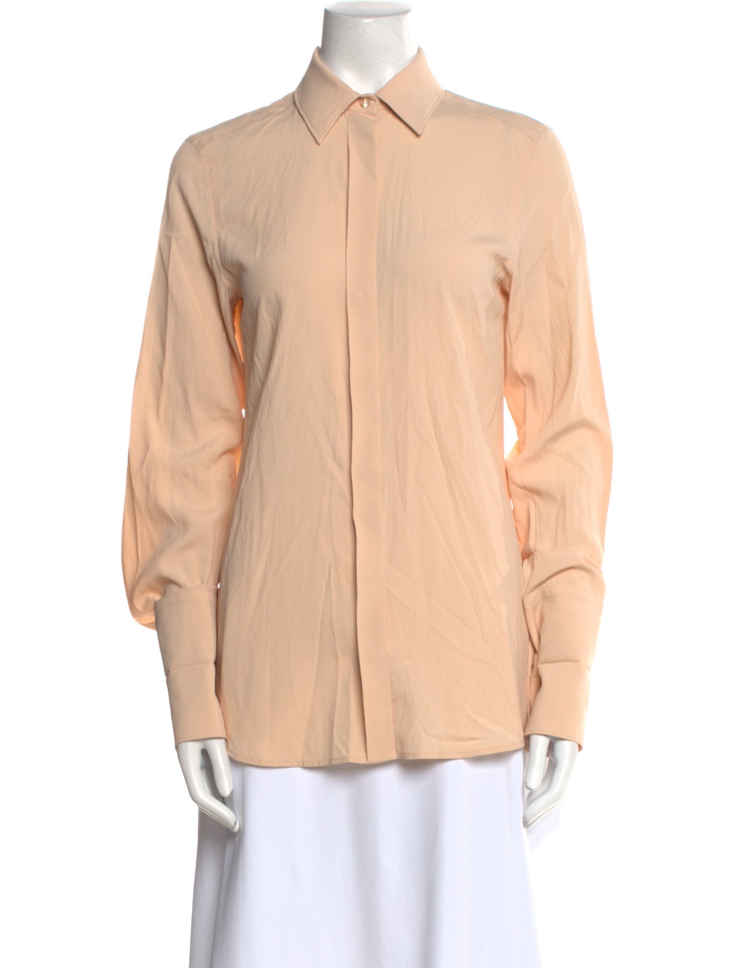 SportMax Long Sleeve Button-Up Top