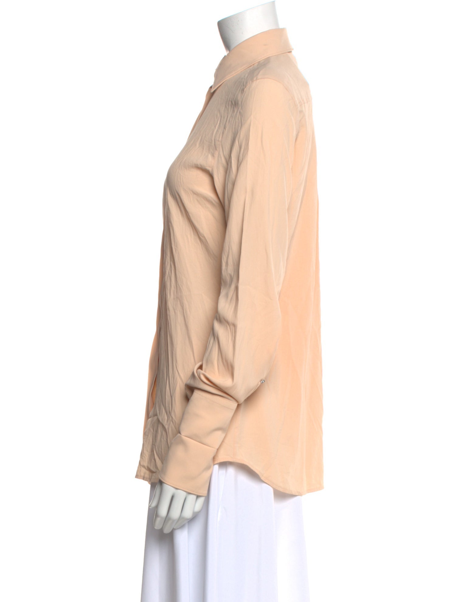 SportMax Long Sleeve Button-Up Top