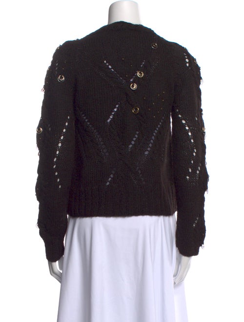 SportMax Alpaca Scoop Neck Sweater