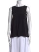 SportMax Bateau Neckline Sleeveless Top