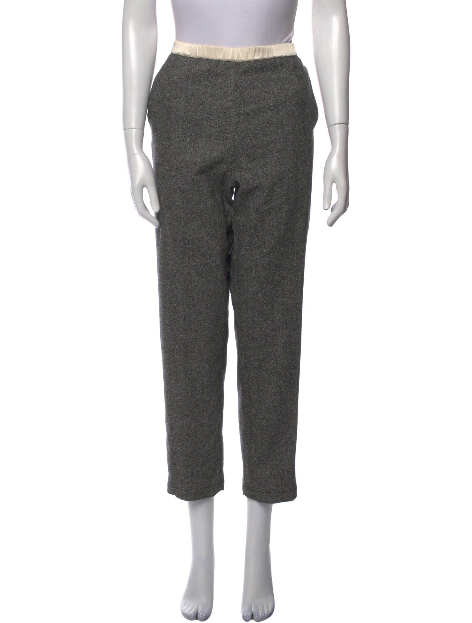 SportMax Virgin Wool Skinny Leg Pants