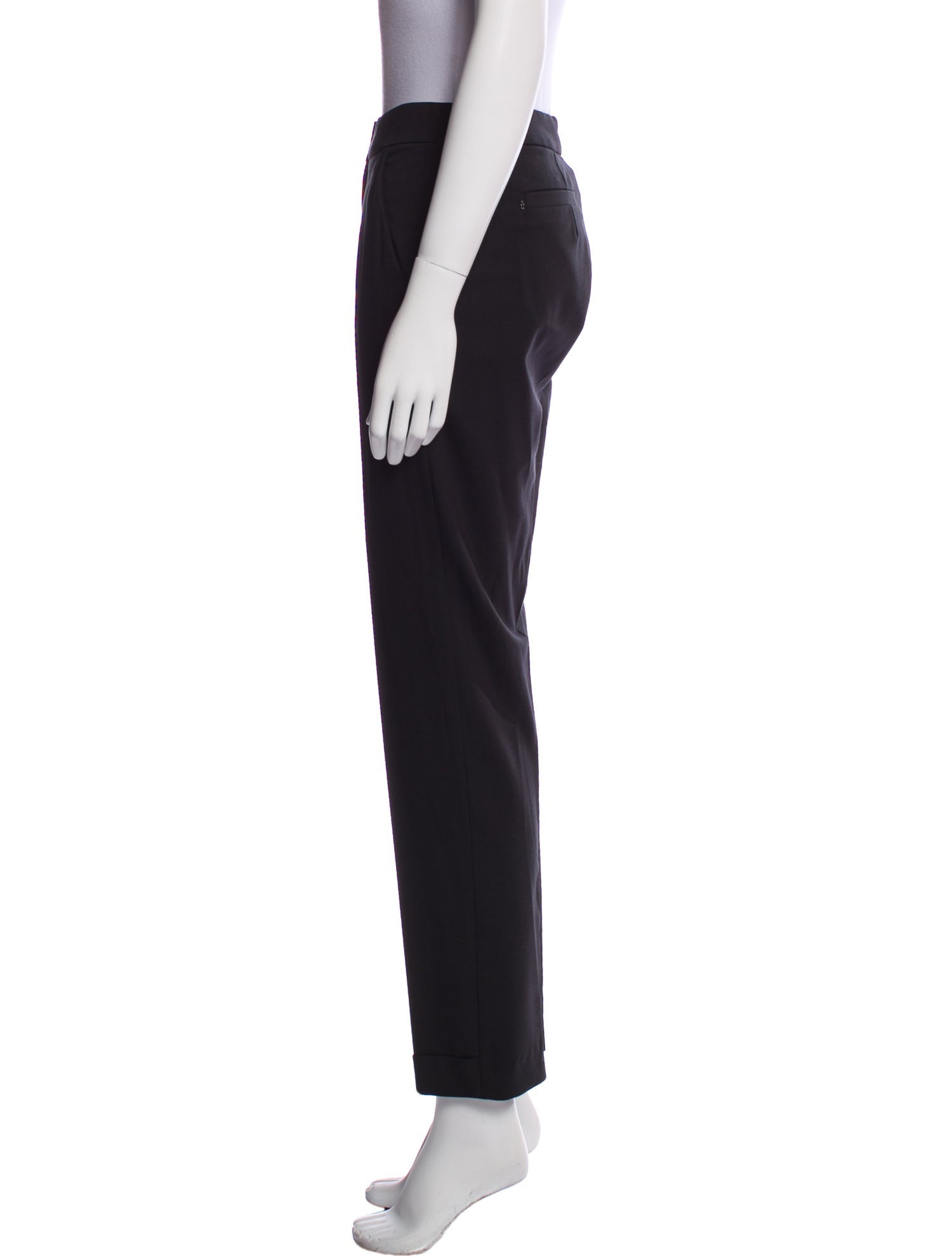 SportMax Virgin Wool Straight Leg Pants