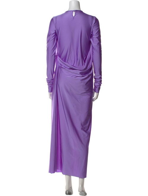 SportMax Crew Neck Long Dress