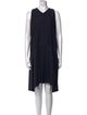 SportMax Crew Neck Midi Length Dress