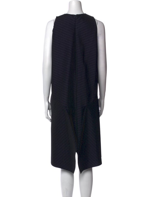 SportMax Crew Neck Midi Length Dress