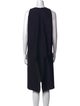 SportMax Crew Neck Midi Length Dress
