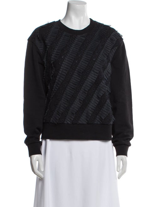 SportMax Crew Neck Long Sleeve Sweatshirt