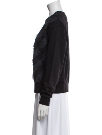 SportMax Crew Neck Long Sleeve Sweatshirt