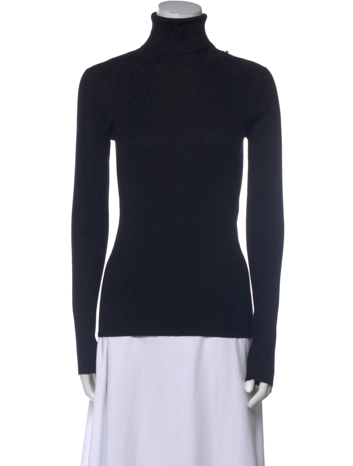 SportMax Silk Turtleneck Sweater w/ Tags