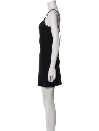 SportMax Scoop Neck Mini Dress