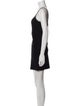 SportMax Scoop Neck Mini Dress