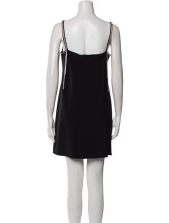 SportMax Scoop Neck Mini Dress