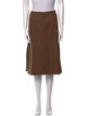 SportMax Virgin Wool Knee-Length Skirt