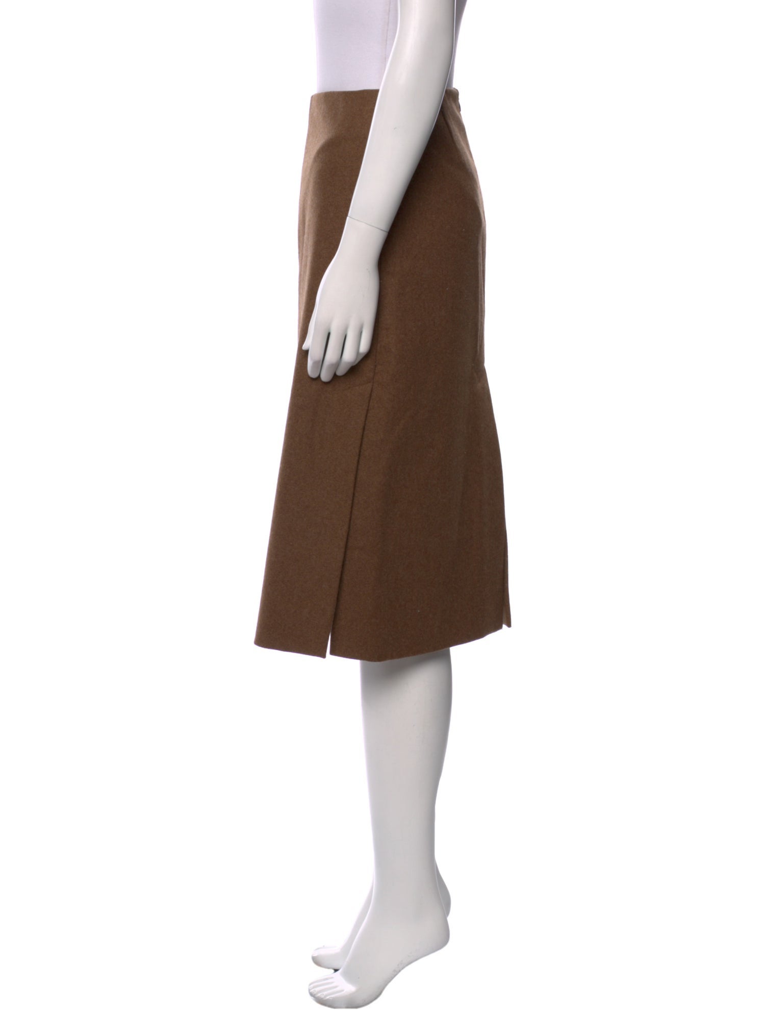 SportMax Virgin Wool Knee-Length Skirt