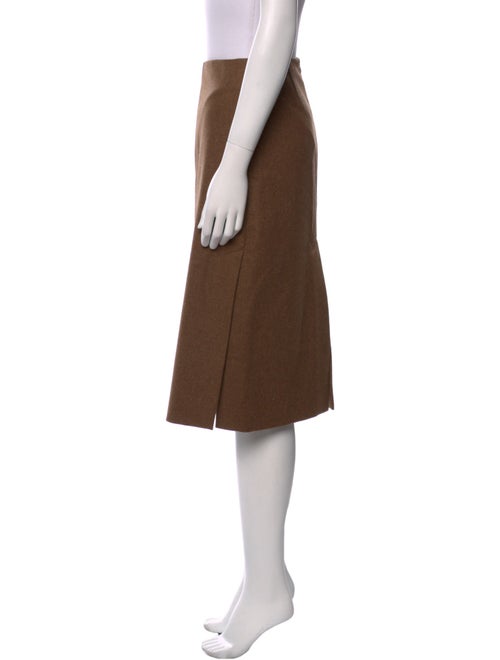 SportMax Virgin Wool Knee-Length Skirt