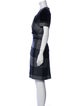 SportMax Virgin Wool Knee-Length Dress