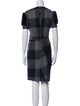 SportMax Virgin Wool Knee-Length Dress