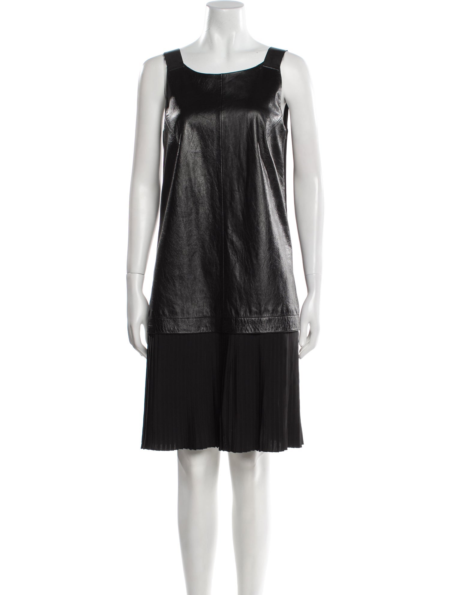 SportMax Scoop Neck Knee-Length Dress