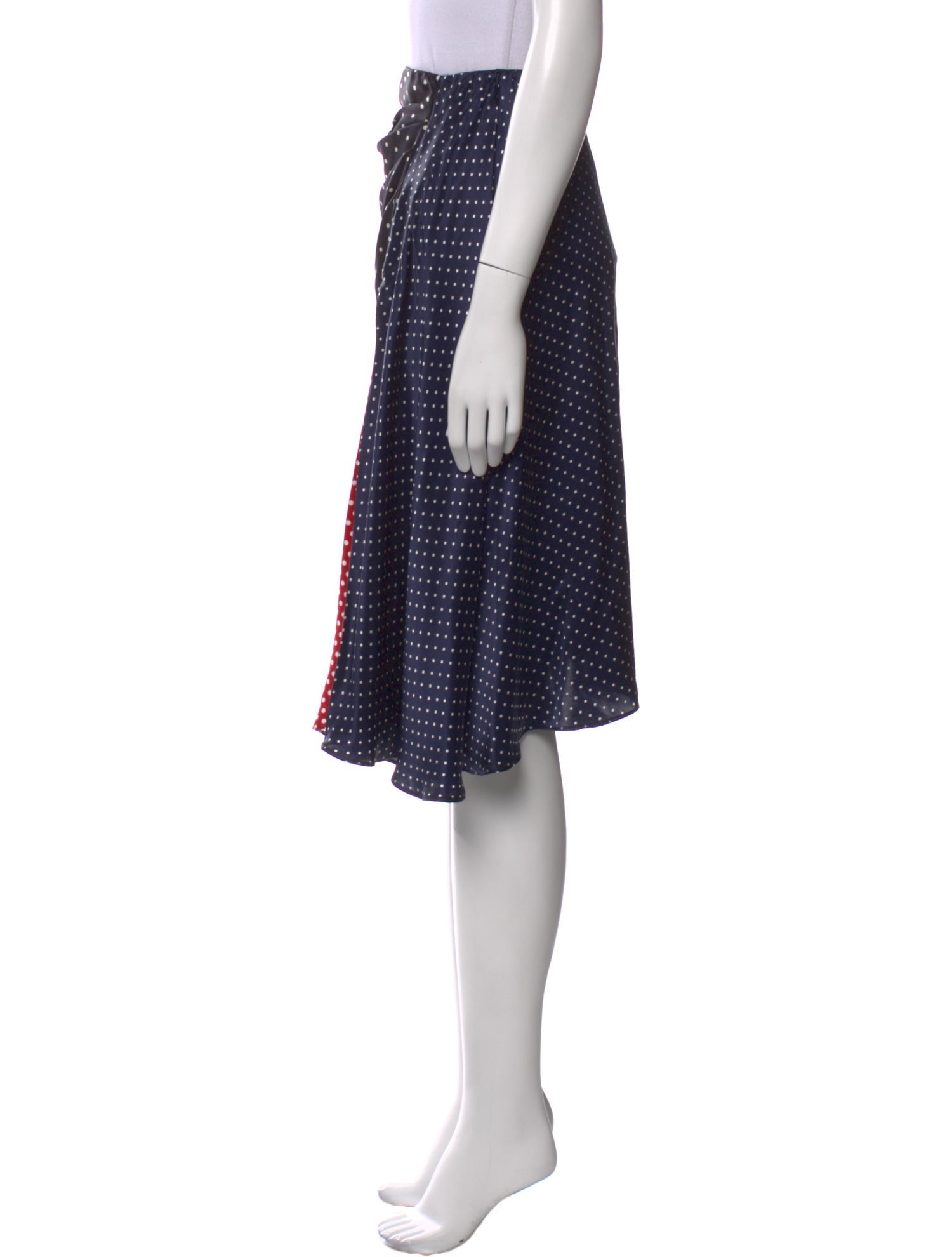 SportMax Polka Dot Print Mini Skirt