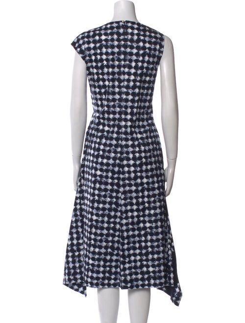 SportMax Tie-Dye Print Long Dress