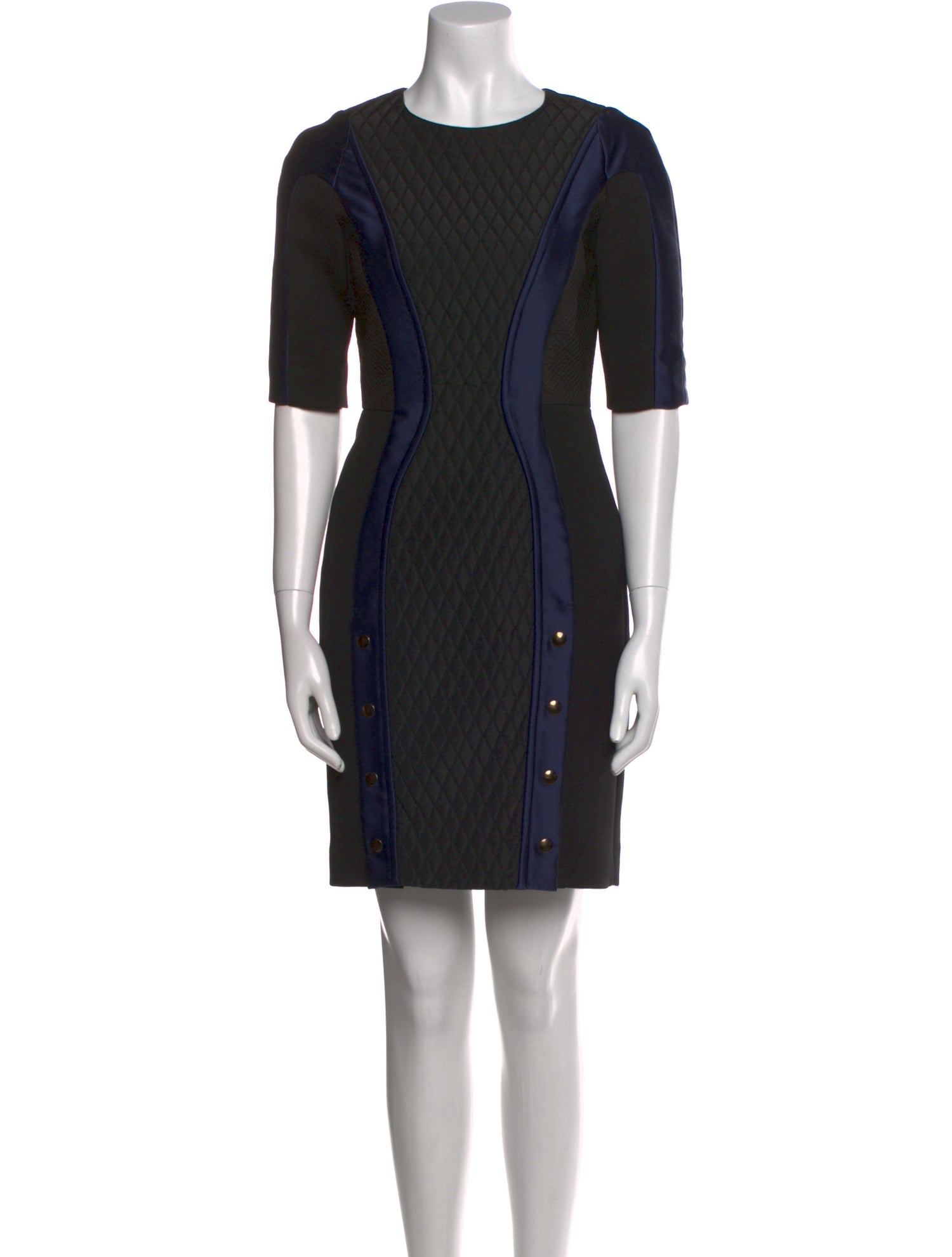 SportMax Crew Neck Mini Dress